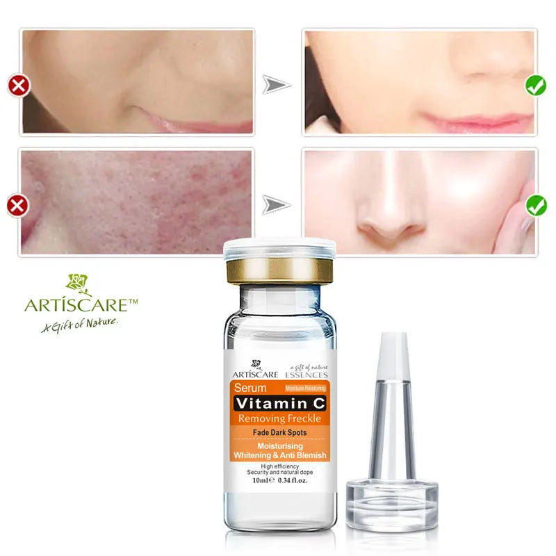 ARTISCARE Vitamin C Serum for Face Moisturizing and Brighten Hyaluron Acid Facial Care Essence