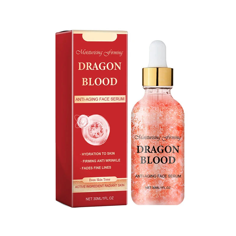 Dragon Blood Facial Care Serum And Cream Set Long-acting Anti-aging Essence Moisturizing Hydrating Anti-drying Facial Care Set