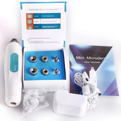 Mini Portable Diamond Dermabrasion Tool – Professional Microdermabrasion Beauty Machine for Facial Care, Deep Exfoliation & Salon-Quality Skin Renewal.