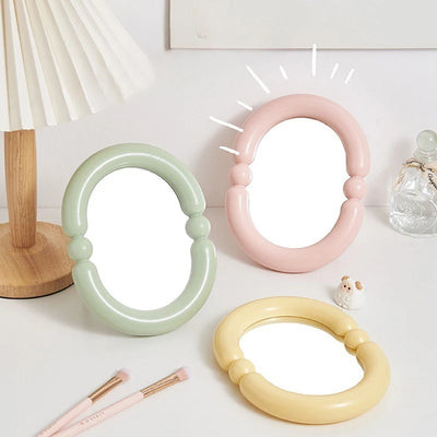 Irregular Makeup Mirrors Desktop Makeup Mirror Ins Cloud Makeup Mirror Aesthetic Room Decor Woman Makeup Supplies