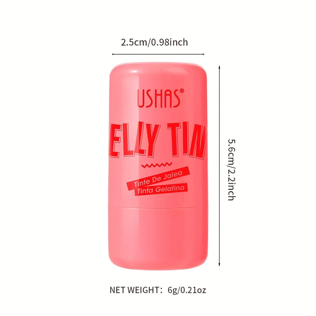 4-i-1 jellystick – rouge, läppbalsam, ögonskugga