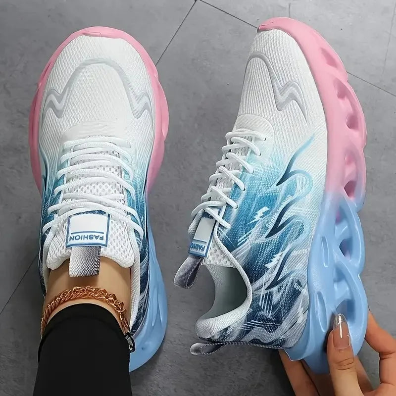 Women’s Walking Tennis Shoes – Lightweight Slip-On Sneakers, Soft Sole Running Trainers, Comfortable Casual Footwear & Stylish Zapatos de Mujer.