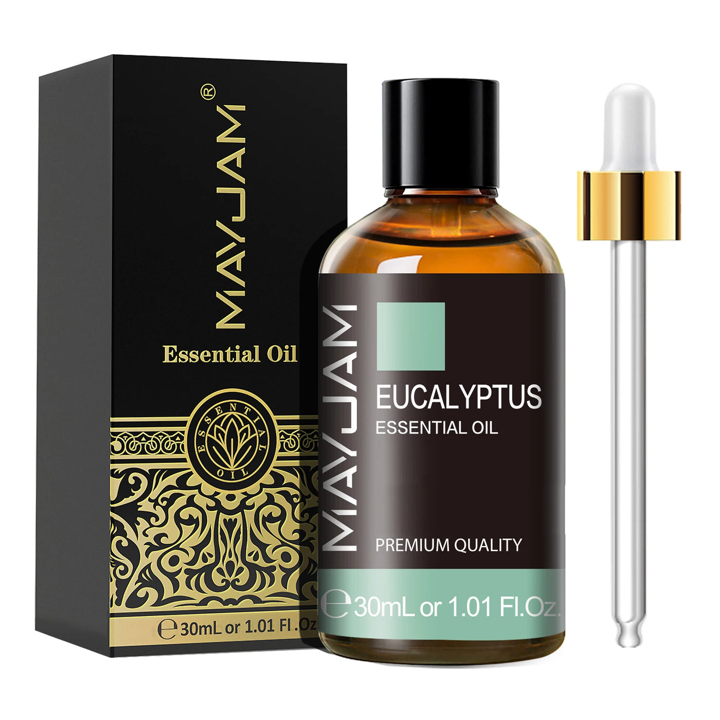MAJYAM 30ml with Dropper Eucalyptus Tangerine Clove Oil Hair Care/Face Care/Body Care