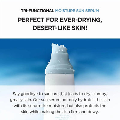 SKIN1004 Hyaluronic acid Centella asiatica water-based sunscreen moisturizing light nourishing Korean skin care products 50ML