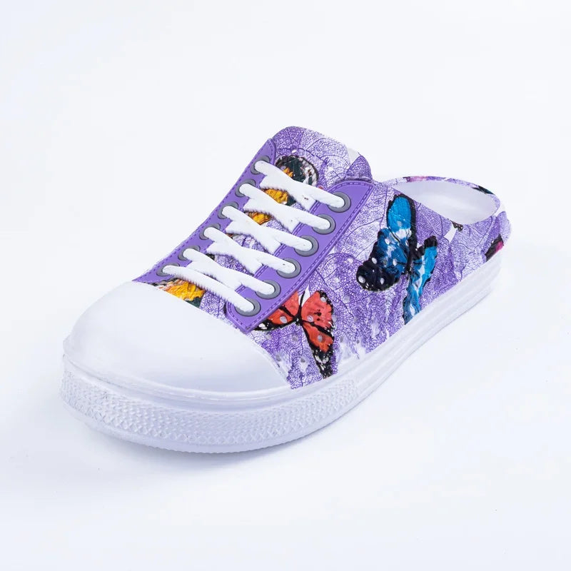 Women’s Outdoor Casual Shoes – Summer Breathable Round Toe Flats, Comfortable Non-Slip Sneakers, Fashion Sports Footwear & Stylish Zapatillas Mujer.