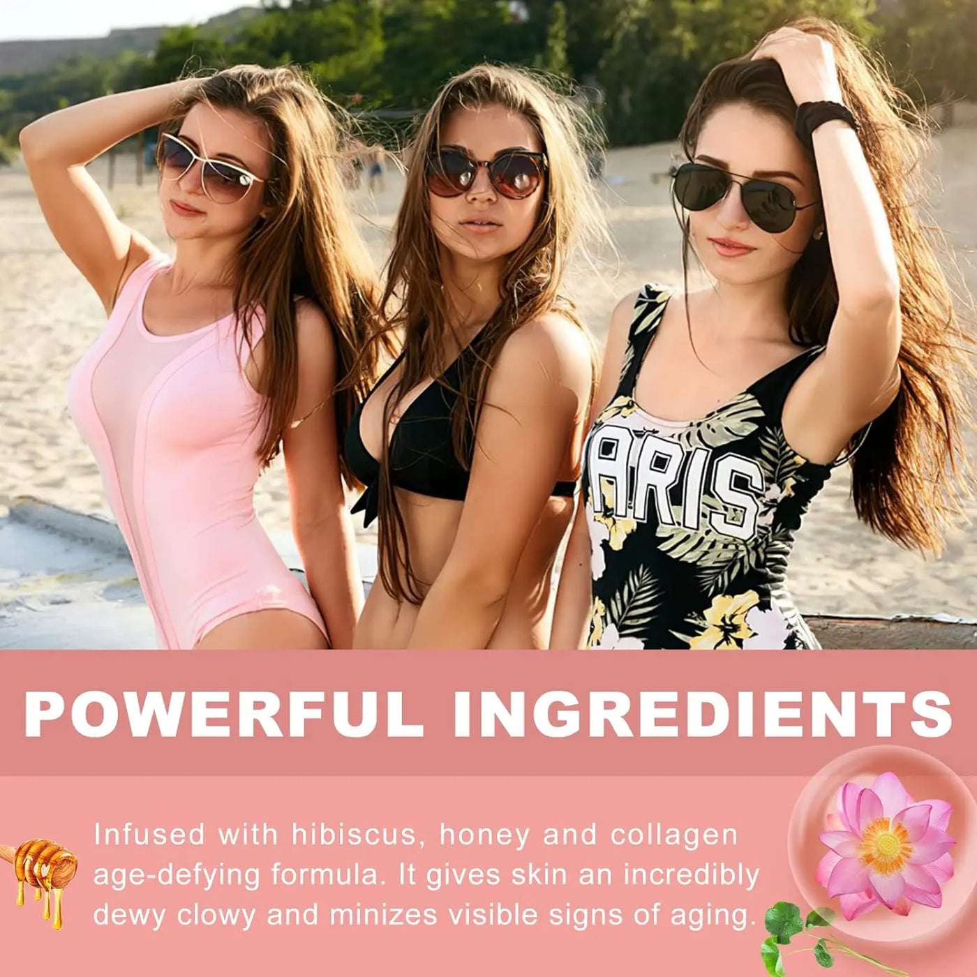 Super 500ml Honey Body Serum Moisturizing All Over Serum, Face, Neck & Area, Moisturize, Replenish & Protect Tightens & Smooths