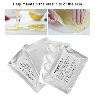 32PCS Collagen Facial Mask Capsules – Natural Fruit & Vegetable Skincare Refill for Mask Maker Machine, Hydrating Anti-Aging Face Care.