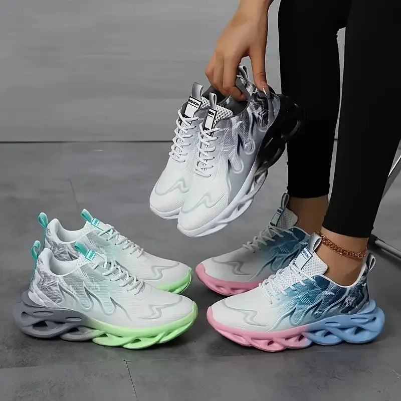 Women’s Walking Tennis Shoes – Lightweight Slip-On Sneakers, Soft Sole Running Trainers, Comfortable Casual Footwear & Stylish Zapatos de Mujer.