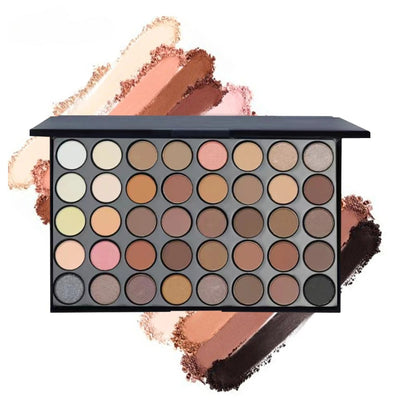 Ögonmakeupset – palett, eyeliner, mascara och verktyg