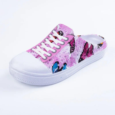 Women’s Outdoor Casual Shoes – Summer Breathable Round Toe Flats, Comfortable Non-Slip Sneakers, Fashion Sports Footwear & Stylish Zapatillas Mujer.