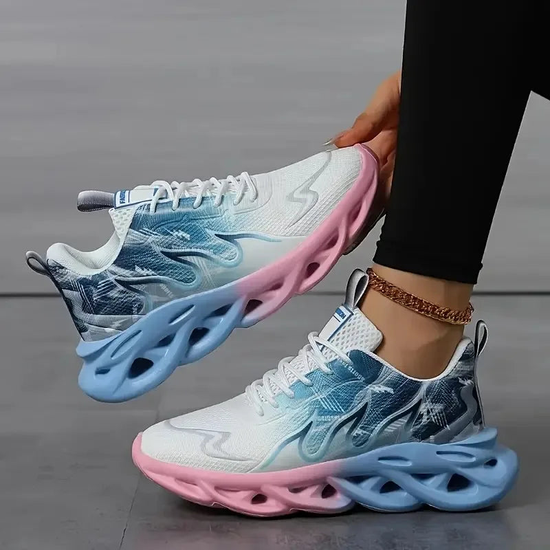 Women’s Walking Tennis Shoes – Lightweight Slip-On Sneakers, Soft Sole Running Trainers, Comfortable Casual Footwear & Stylish Zapatos de Mujer.