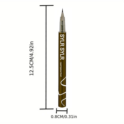 0,008 mm vattentät ögonbrynspenna – smudge-proof, pigmenterad