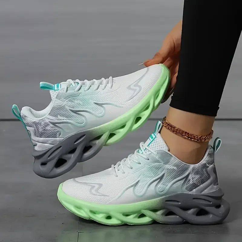 Women’s Walking Tennis Shoes – Lightweight Slip-On Sneakers, Soft Sole Running Trainers, Comfortable Casual Footwear & Stylish Zapatos de Mujer.