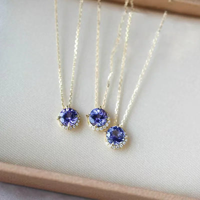 S925 Sterling Silver Necklace – Electroplated 14K Gold Round Pendant, Elegant Women’s Jewelry, Light Luxury Charm & Perfect Wedding Gift.