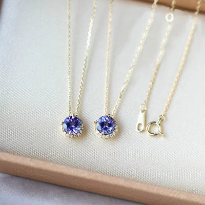 S925 Sterling Silver Necklace – Electroplated 14K Gold Round Pendant, Elegant Women’s Jewelry, Light Luxury Charm & Perfect Wedding Gift.