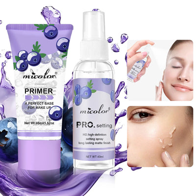Makeupprimer och fixeringsspray – jämn, långvarig finish