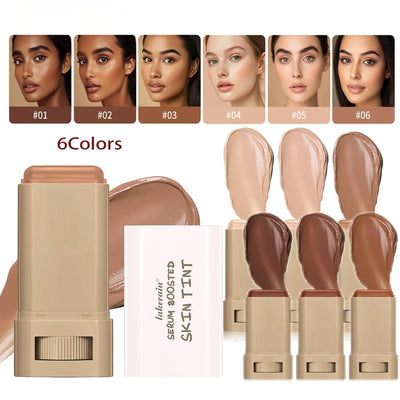 Foundationstick balm-serum – mjuk, hög täckningsgrad