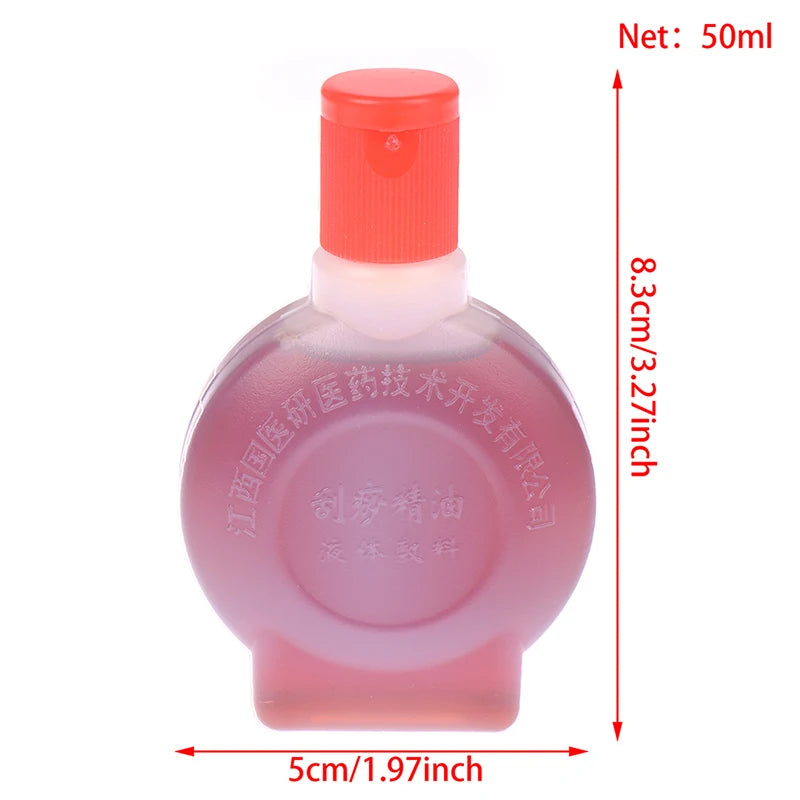 50ml Guasha Massage Plant Oil Massage Oil Traditional Acupuncture Tool Health Body Care