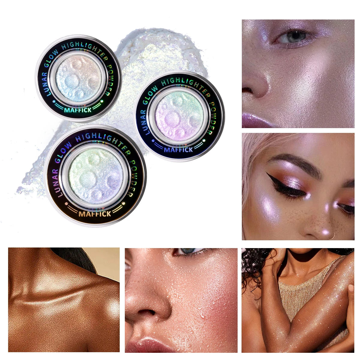 Planet highlighter-puder – lystergivande hud med strålande glow