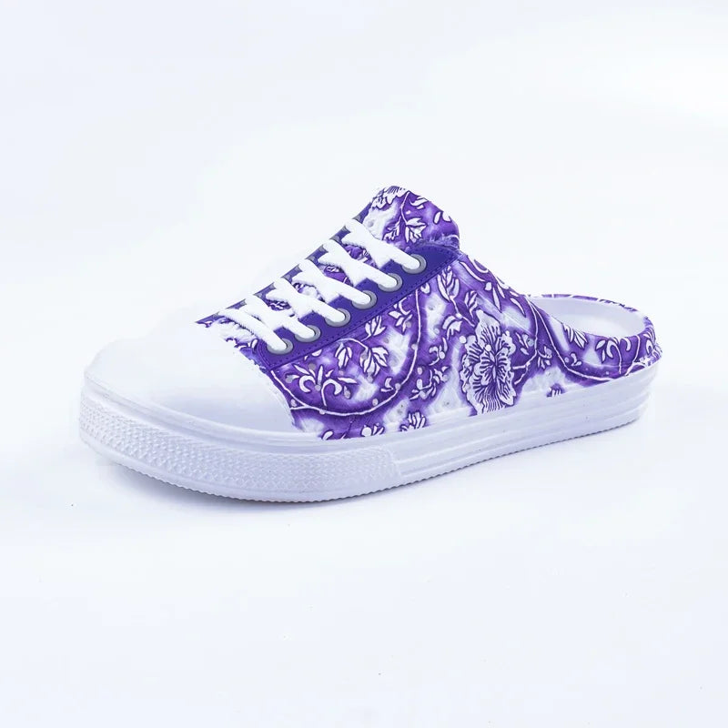 Women’s Outdoor Casual Shoes – Summer Breathable Round Toe Flats, Comfortable Non-Slip Sneakers, Fashion Sports Footwear & Stylish Zapatillas Mujer.