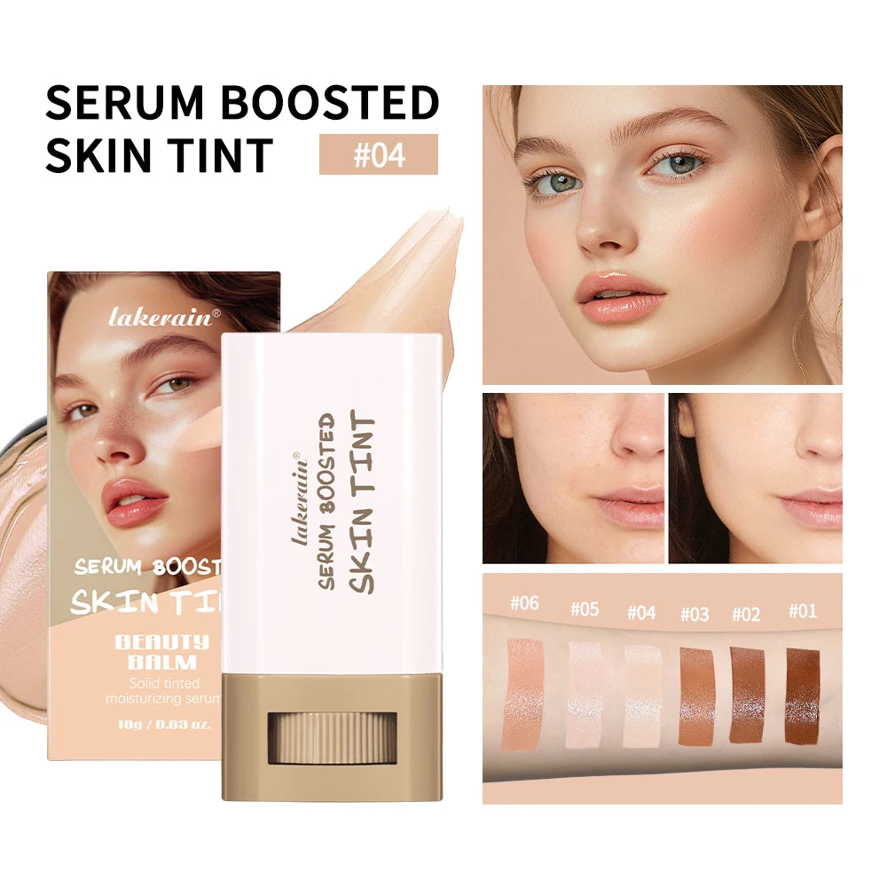 Foundationstick balm-serum – mjuk, hög täckningsgrad