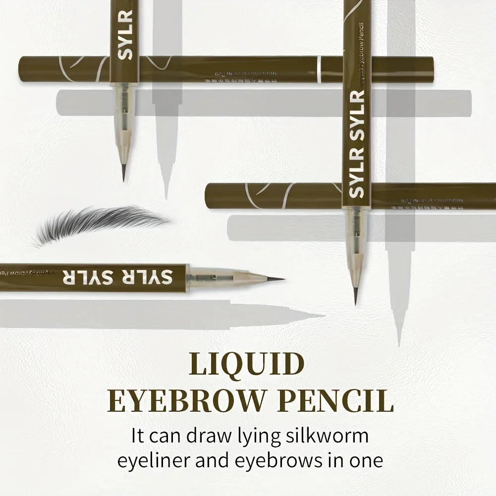 0,008 mm vattentät ögonbrynspenna – smudge-proof, pigmenterad