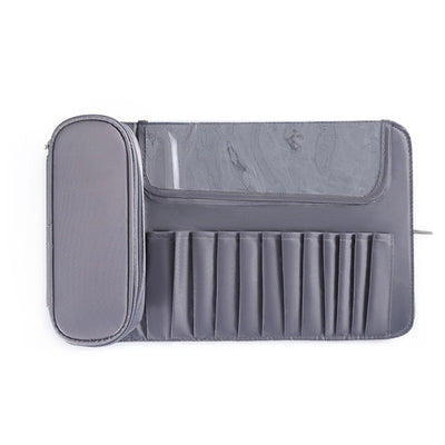 Makeup Brush Storage Bag Multi Functional Folding Professional Makeup Bag Makeup Brush Organizer Travel Makeup Brush Bag