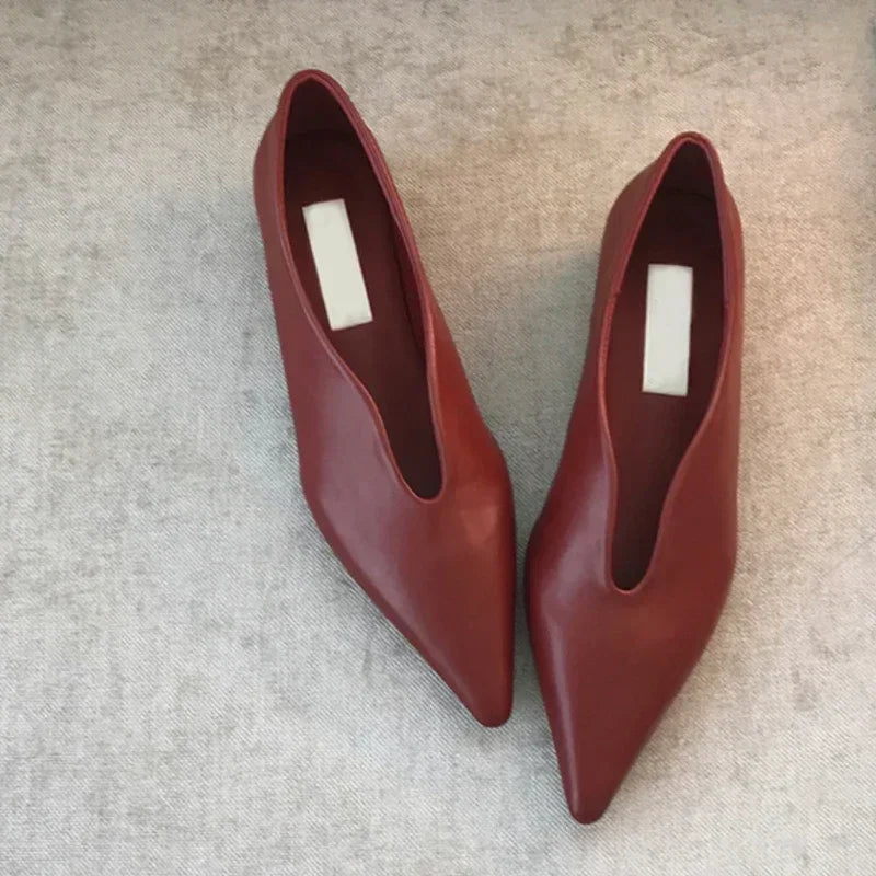 Women’s Trendy Flats & Sandals – Summer Pointed Toe Retro Oxford Mules, Casual Walking Shoes, Stylish & Comfortable Everyday Footwear.