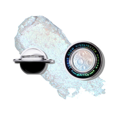 Planet highlighter-puder – lystergivande hud med strålande glow