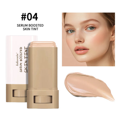 Foundationstick balm-serum – mjuk, hög täckningsgrad