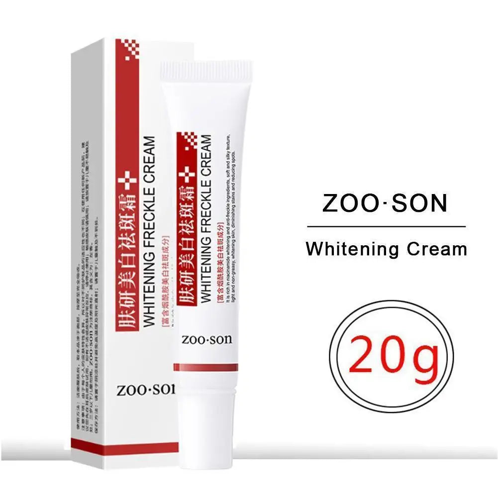 Whitening Niacinamide Face Cream – Brightening Moisturizing Serum, Anti-Freckle Formula to Lighten Dark Spots & Improve Skin Tone Care.