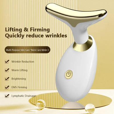 Face & Neck Massager – Electric Beauty Tool for Lifting, Firming, and Skin Tightening, Professional Household Facial Care Massage Device.