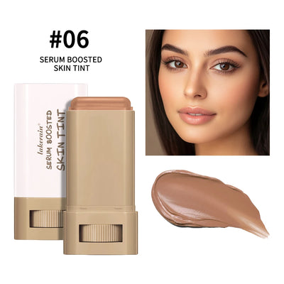 Foundationstick balm-serum – mjuk, hög täckningsgrad