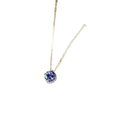 S925 Sterling Silver Necklace – Electroplated 14K Gold Round Pendant, Elegant Women’s Jewelry, Light Luxury Charm & Perfect Wedding Gift.