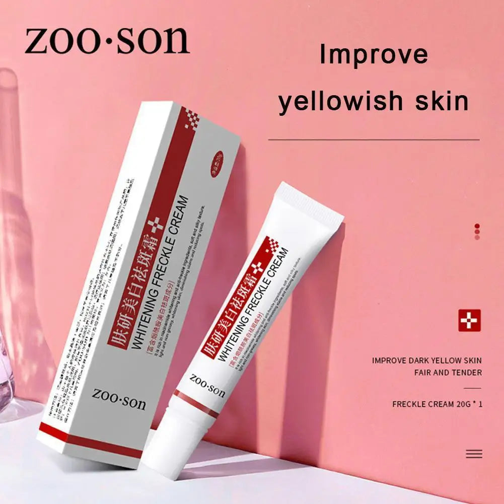 Whitening Niacinamide Face Cream – Brightening Moisturizing Serum, Anti-Freckle Formula to Lighten Dark Spots & Improve Skin Tone Care.