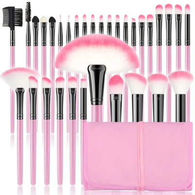 Makeup Brush Set - A set containing 37 makeup tools, a professional makeup set suitable for beginners.