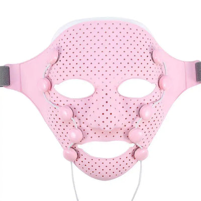 3D Silicone Facial Mask Massager – Electric Vibration Beauty Device for V-Face Lifting, Skin Tightening & Rejuvenating Facial Care.