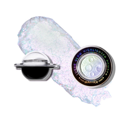 Planet highlighter-puder – lystergivande hud med strålande glow