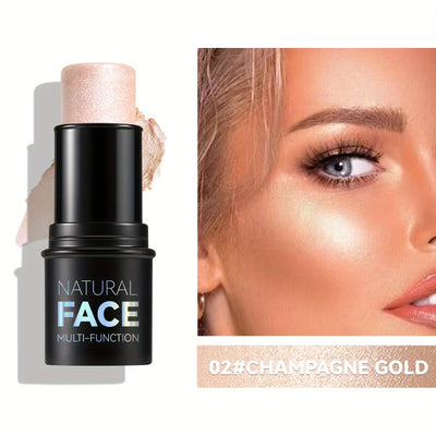 Krämkonturstift med highlighter, bronzer och rouge