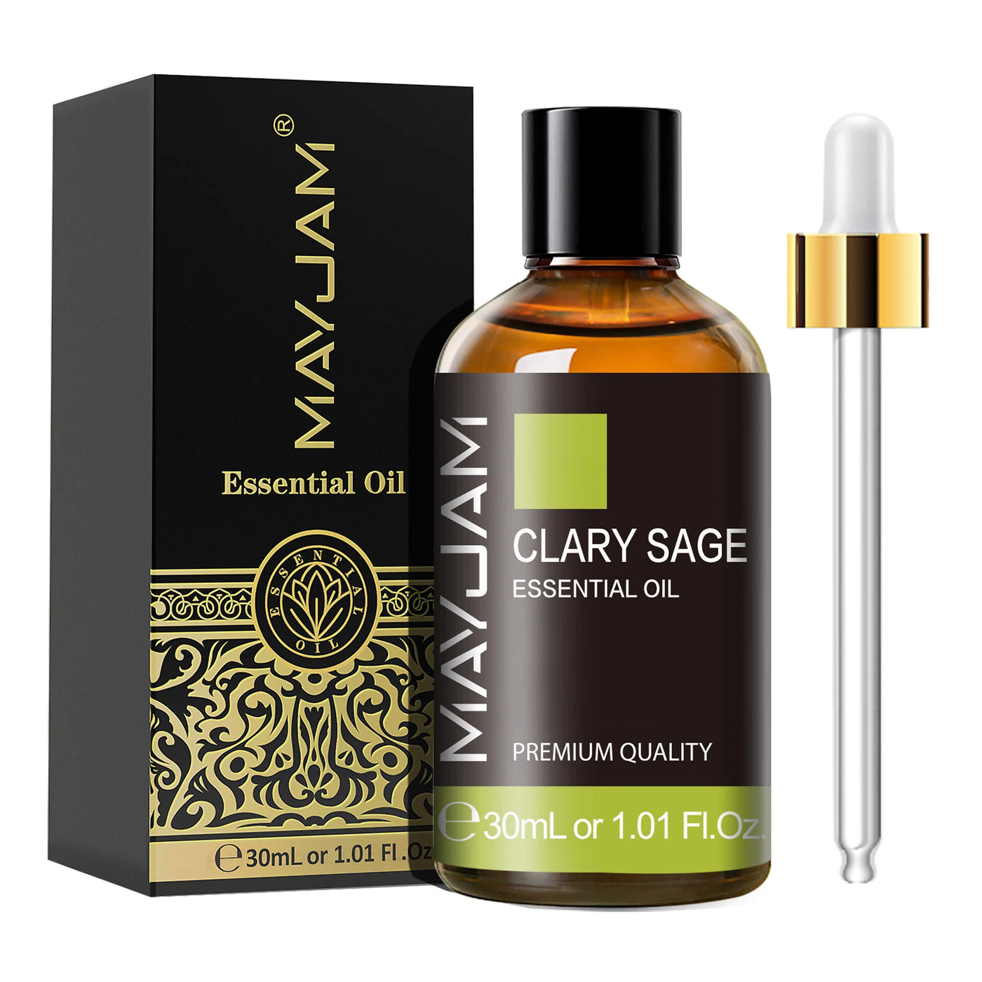 MAJYAM 30ml with Dropper Eucalyptus Tangerine Clove Oil Hair Care/Face Care/Body Care