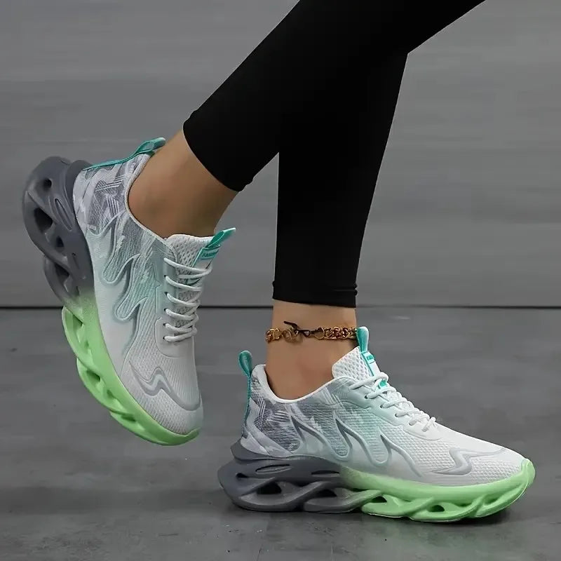 Women’s Walking Tennis Shoes – Lightweight Slip-On Sneakers, Soft Sole Running Trainers, Comfortable Casual Footwear & Stylish Zapatos de Mujer.